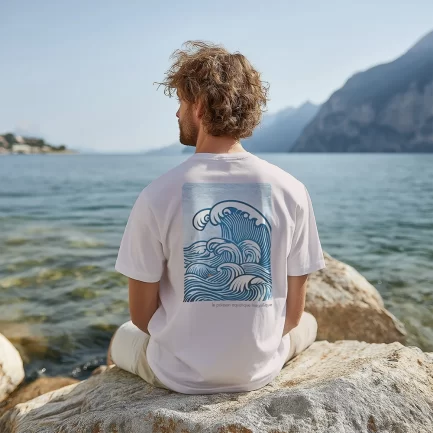 Vintage white t-shirt | Everyone is a genius